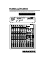 MACKIE PROFX12 OWNER'S MANUAL Pdf Download.