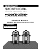 BRINKMANN SMOKE’N GRILL OWNER'S MANUAL Pdf Download.