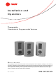 TRANE THERMOSTATS PRODUCT DATA SHEET Pdf Download.