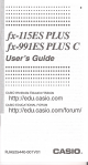 fx 115 es plus manual