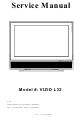 VIZIO L32 USER MANUAL Pdf Download.