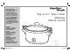 Hamilton beach stay or go crock pot user manual