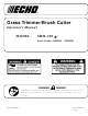 ECHO SRM-210 PARTS CATALOG Pdf Download.