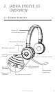 JABRA EVOLVE 65 USER MANUAL Pdf Download.