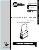 MILLER MAXSTAR 150 STL OWNER'S MANUAL Pdf Download.