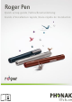 PHONAK ROGER PEN USER MANUAL Pdf Download.