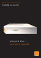 Installation livebox orange