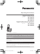 PANASONIC KX-TGC210 OPERATING INSTRUCTIONS MANUAL Pdf Download.