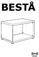 IKEA BESTA INSTALLATION INSTRUCTIONS MANUAL Pdf Download.