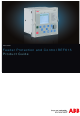 ABB REF615 OPERATION MANUAL Pdf Download.