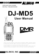 ALINCO DJ-MD5 OPERATION MANUALS Pdf Download.