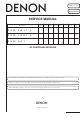 DENON AVR-591 MANUAL DEL USUARIO Pdf Download | ManualsLib