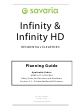 SAVARIA INFINITY OWNER'S MANUAL Pdf Download.