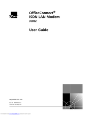 3Com 3C892 - OfficeConnect ISDN Lan Modem Router User Manual