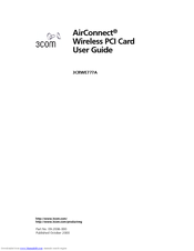 3Com AirConnect 3CRWE777A User Manual
