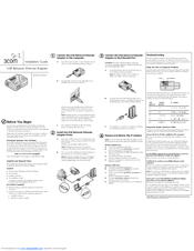 3Com Network Ethernet Adapter Installation Manual