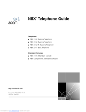 3Com NBX 1105 Telephone Manual