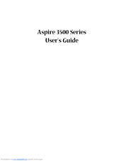Acer Aspire 3503 User Manual