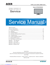 Acer WISTRON RB23WABAS Service Manual