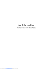 Acer_test3 EV- S60 Series User Manual