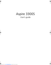 Acer Aspire 3300S User Manual