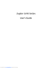 Acer Aspire 1692 User Manual