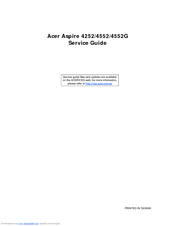 Acer ASPIRE 4552G Service Manual