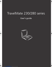 Acer TravelMate 234 User Manual