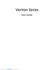 Acer N260G U2802CP - Veriton - 2 GB RAM User Manual