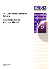 Mylex PCI Disk Array Controller Drivers 08P4100 Installation And User Manual