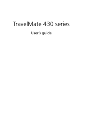 Acer TravelMate 430 User Manual