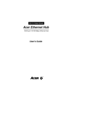 Acer ALH-316ds/324ds User Manual