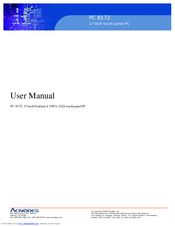 Acnodes PC 8172 User Manual