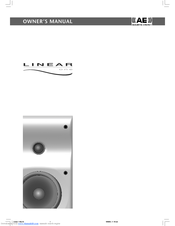 Acoustic Energy Linear One Owner's Manual