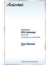 ActionTec DSL GATEWAY GT704 User Manual