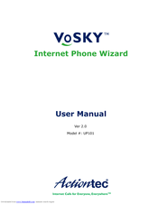 ActionTec VOSKY UP101 User Manual