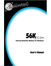 ActionTec 56K ISA Lite User Manual