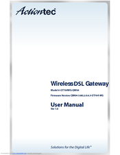 Actiontec Wireless DSL Gateway GT704WG-QW04 User Manual