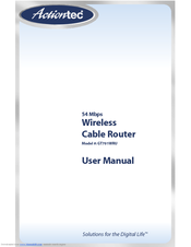 ActionTec GT701WRU User Manual