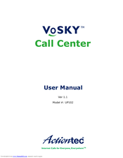 ActionTec VoSKY Call Center UP102 User Manual