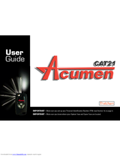 Acumen CAT21 User Manual
