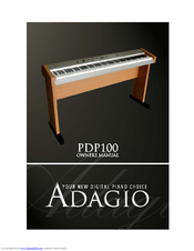 Adagio PDP100 User Manual