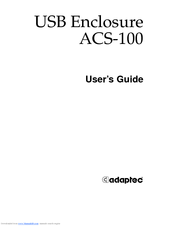 Adaptec PIR1500 User Manual