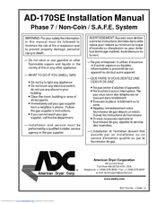 ADC AD-170SE Installation Manual