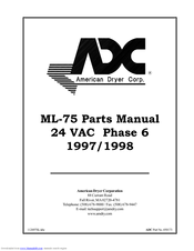 ADC ML-75 Parts Manual