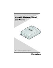 PairGain CRA-C User Manual