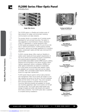 ADC Fiber Optic Panel FL2000 Series Product Manual