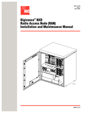 ADC Digivance NXD Installation And Maintenance Manual