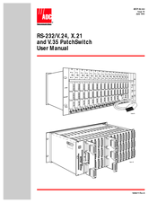 ADC PatchSwitch V.35 User Manual