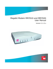 ADC Modem MM701G User Manual